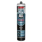 Soudal Fix All Flexi Sealant and Adhesive 290 ml - Black