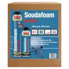 Soudal Contractors Foam Pack (10 x Foam, 1 x Cleaner, 1 x Gun)
