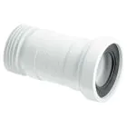 McAlpine Straight flexi WC Connector 