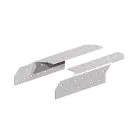 Pre-Galvanised Stair Tread Kit (3 Left & 3 Right) 200mm x 35mm x 35mm