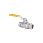 1 inch Compression Lever Gas Valve Cxc (Yellow)