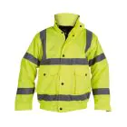 Class 3 Hi Visibility Bomber Jacket - L / Hi Vis Yellow