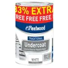 Fleetwood Traditional Undercoat Paint - 1 L / White