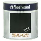 Fleetwood Traditional Gloss Paint - 750 ml / Black