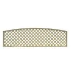 Orra Convex Lattice Panel Top Trellis 1830 x 300mm (6x1) 