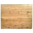 Horizontal Feather Edge Fence Panel 1830 x 1238mm Treated (Green ) (6x4) 