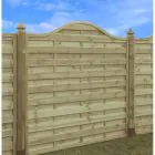 Causeway Fence Panel 1800 x 1800mm Treated (Green) (6x6)