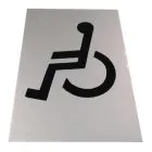 Sign DISABLED Self Adhesive 150x100mm
