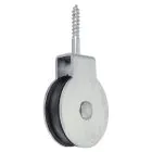 Screw-In Rope Sheave with Polyamide Coil - 8 mm