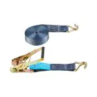 Lashing Strap with Tensioning Ratchet and Claw Hook - 8 m 4000 kg 