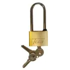 Tessi Long Shackle Solid Brass Padlock - 50 mm