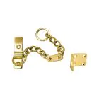 Heavy Door Chain - Polished Brass