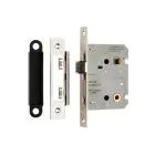 Eurospec Easi-T Residential Bathroom Lock - Nickel Plate / 65mm