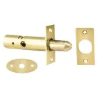 Eurospec Security Door Bolt Set - 61mm / Electro Brass