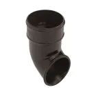 Round Downpipe Shoe - Black