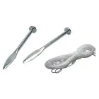 Faithfull Line Pins (Card of 2) and Line - 18 m