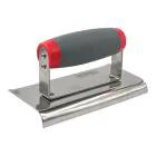 Faithfull Soft Grip Edging Trowel - 150 mm x 75 mm