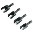Faithfull Plug Cutter - 4 pcs.