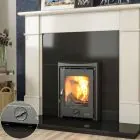 Henley Muckross Inset Non Boiler Stove Matt Black  4.6kw 