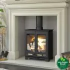 Henley Hampton 2 Door Eco 5KW Stove Matt Black