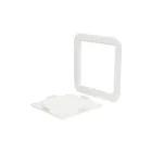 Plastic Access Panel With Frame 205mmx205mm 