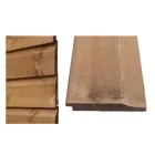 175x22mm White Deal Treated Shiplap Brown Treated Silkwood 
