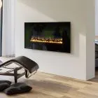 Henley Polaris 1500 Wall Hung 2KW Black Electric Fire