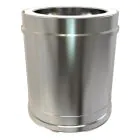 Pellet Twin Wall 250mm Pipe 80mm