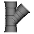 Twinwall Y branch 45 degree - 150mm