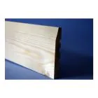 150 x 22mm White Deal Skirting Chamfered