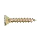 Rawlplug Chipboard Screw 3mm x 20mm 48pcs - Yellow