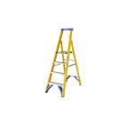 Werner 4 Tread Fibreglass Platform Step Ladder
