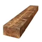 New Timber Sleeper Treated Brown / Tan  200 x 100mm x 2.4M 