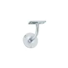 Carlisle Brass Heavyweight Handrail Bracket - Satin Chrome