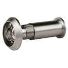 Door Viewer with Plastic Lens - Satin Chrome