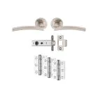 Tavira Ultimate Door Pack - Satin Nickel