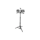 Twin LED Tripod Sitelight 2x 20w 110V