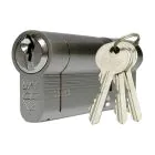Citysafe Kitemarked Euro Cylinder - 100 mm  / Nickel