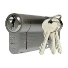 Citysafe Kitemarked Euro Cylinder - 60 mm  /  Nickel