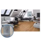 Kingfloor Dublin Oak Laminate 12mm AC5  (1.33m)