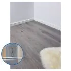 Kingfloor New York Grey Oak Laminate 12mm AC5  (1.33m)