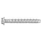 Rawlplug R-LX Hex Concrete Screw Anchor with Flange - 12.40 mm x 100 mm / Zinc Plated