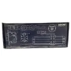 Office Door Locking Fire Door Kit E - 1100 mm FD30