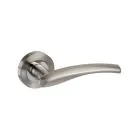 Carrick Curved Lever on Rose Lock Set  