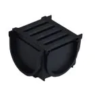Polypropylene Channel Drain Quad Box PVC Multi Connector