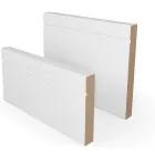 79mm x 18mm x 3mm Grooved MDF Primed Shaker Style Architrave