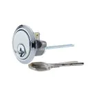 Yale Essentials Rim Cylinder - Chrome
