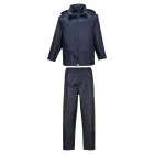 Portwest Classic Rainwear Essentials Rainsuit - XL / Navy