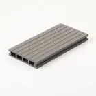 Whiteriver Composite Hollow Deck Board - Portland Montana 135mm x 25mm x 3.6m - Soft Grey