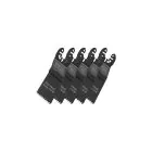 Faithfull Multi-Functional Tool Flush Wood Blade Side Set - 34 mm / 5 pcs.